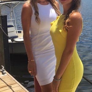 White Calvin Klein Dress